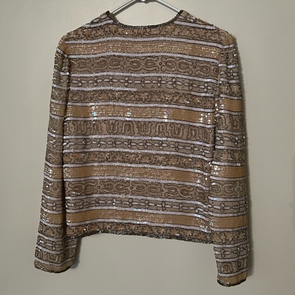 Vintage~beaded jacket - Picture 5 of 8